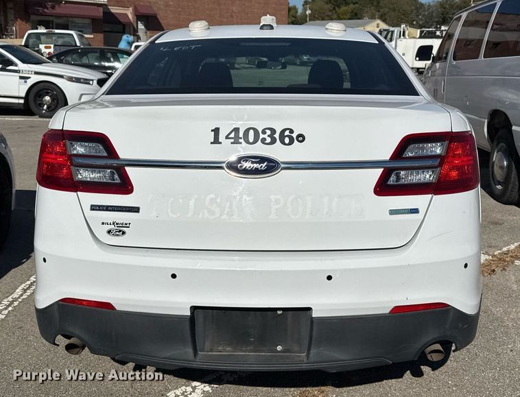 image for item NO9531 2014 Ford Taurus Police Interceptor