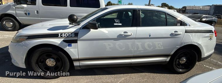 image for item NO9531 2014 Ford Taurus Police Interceptor