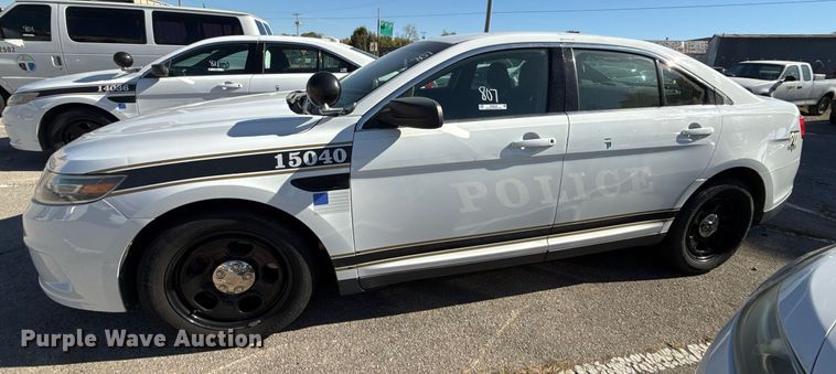 image for item NO9532 2015 Ford Taurus Police Interceptor 