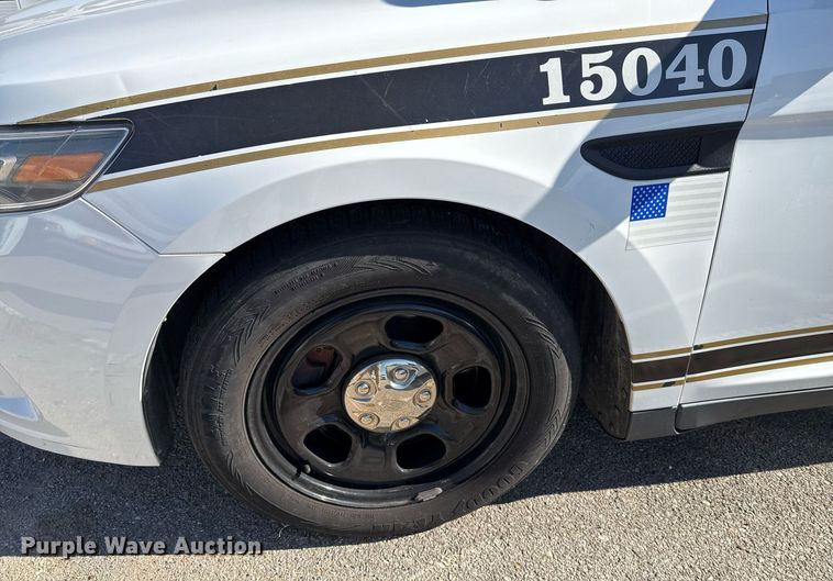 image for item NO9532 2015 Ford Taurus Police Interceptor 