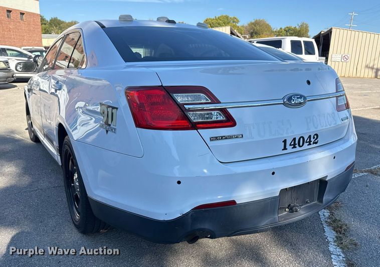 image for item NO9533 2014 Ford Taurus Police Interceptor