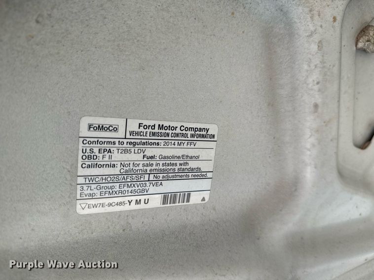 image for item NO9533 2014 Ford Taurus Police Interceptor