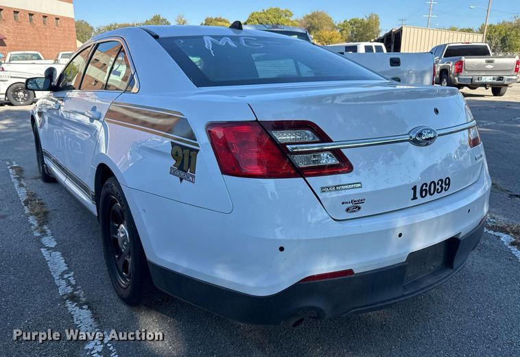 image for item NO9535 2016 Ford Taurus Police Interceptor