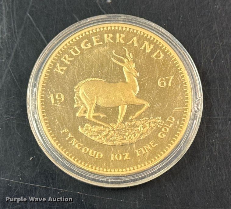 image for item NO9545 1967 South Africa Krugerrand coin 