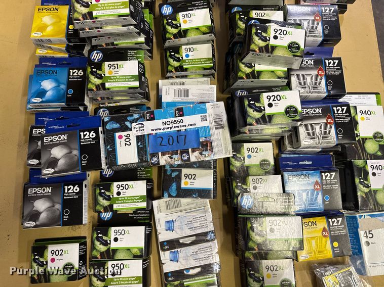 image for item NO9550 Approximately 85 ink cartridges 