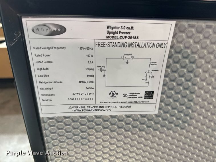 image for item NO9557 Appliances