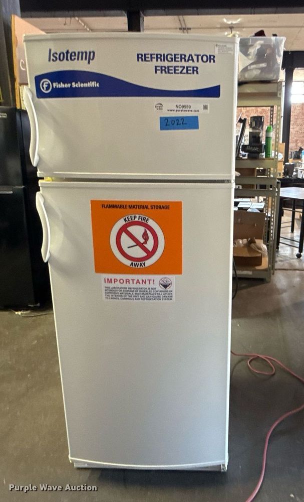 image for item NO9559 Fisher Scientific Isotemp refrigerator 