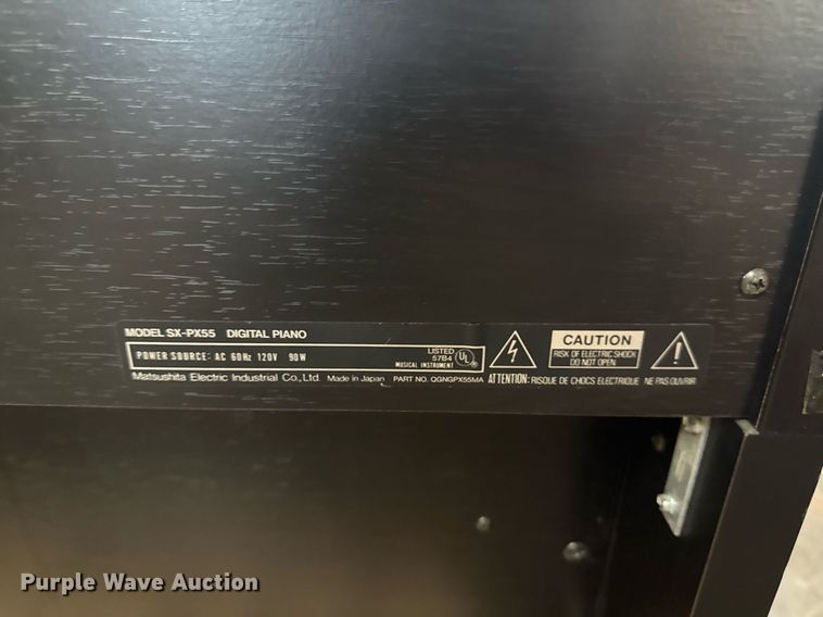 image for item NO9567 Technics SX-PX55 digital piano