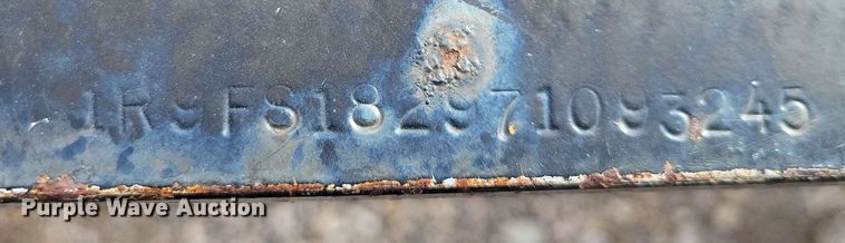 image for item OH9271 2007 Road King utility trailer