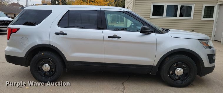 image for item OH9314 2016 Ford Explorer Police Interceptor SUV