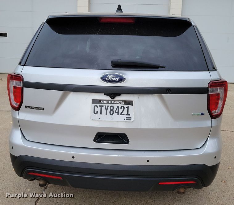 image for item OH9314 2016 Ford Explorer Police Interceptor SUV