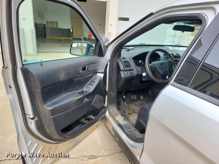 image for item OH9314 2016 Ford Explorer Police Interceptor SUV