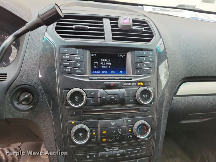 image for item OH9314 2016 Ford Explorer Police Interceptor SUV