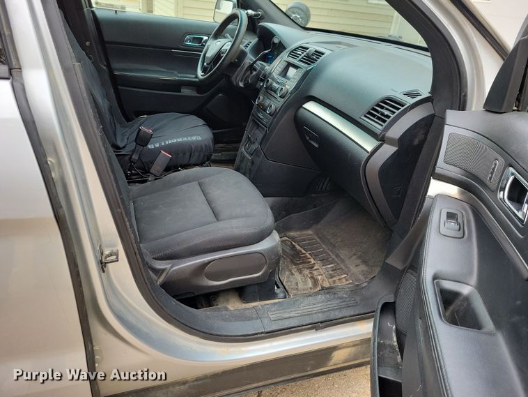 image for item OH9314 2016 Ford Explorer Police Interceptor SUV