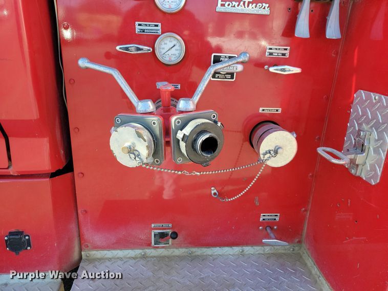 image for item OH9316 1990 Ford F800 pumper fire truck