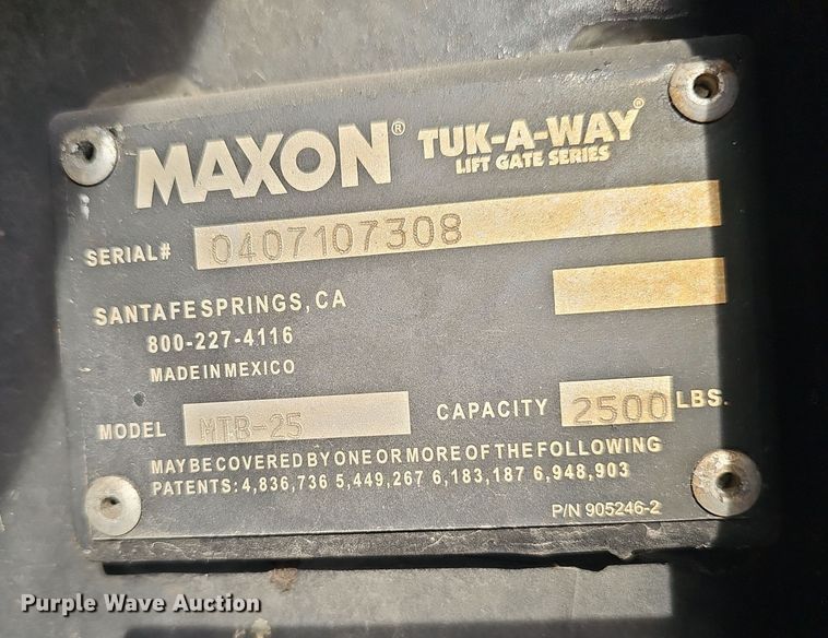 image for item OJ9000 2007 Ford F650 box truck