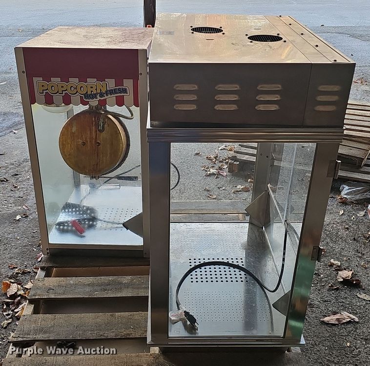 image for item OJ9010 (2) popcorn machines