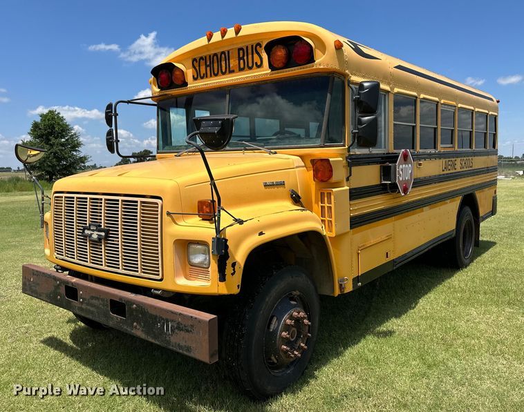 image for item OL9599 2000 Blue Bird 35PA school bus