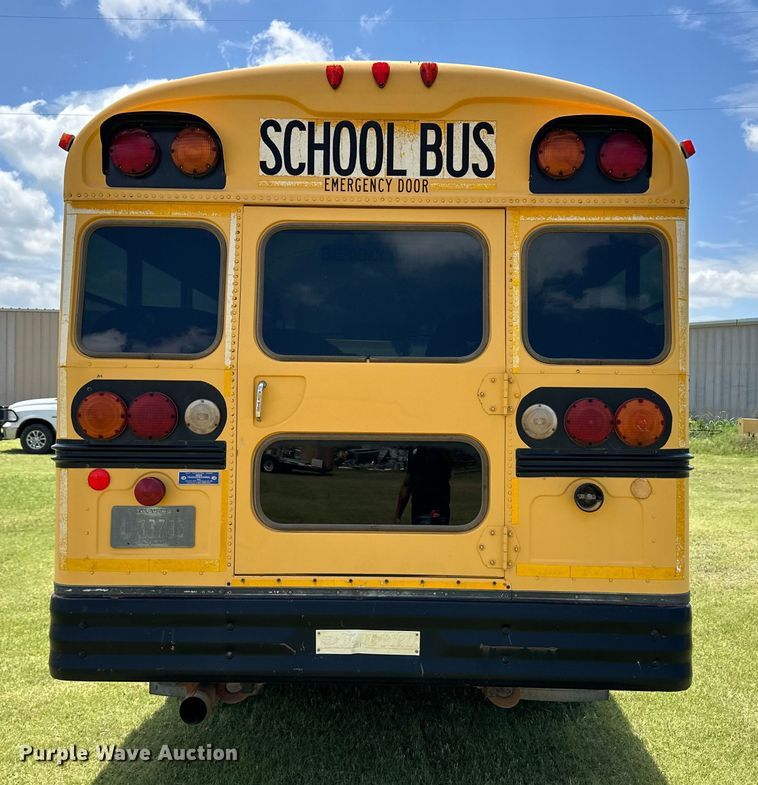 image for item OL9599 2000 Blue Bird 35PA school bus