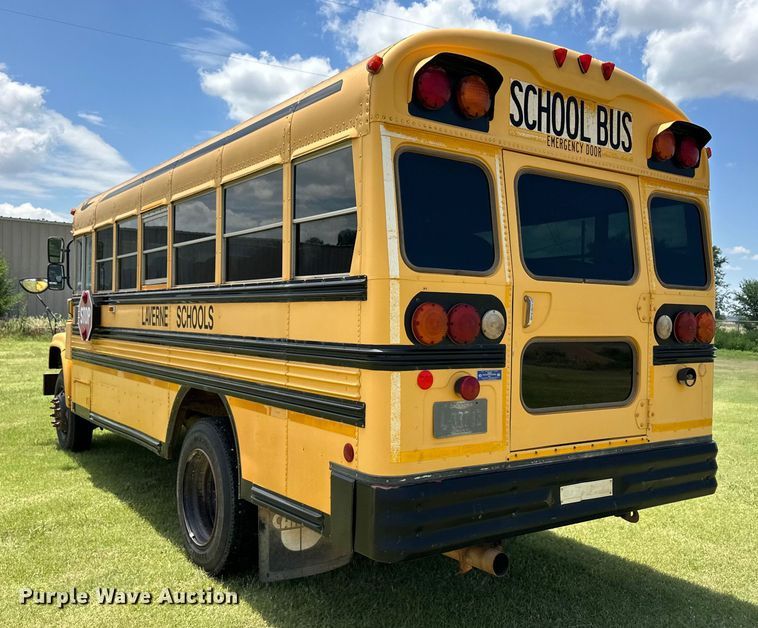 image for item OL9599 2000 Blue Bird 35PA school bus