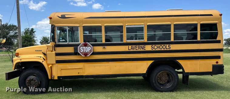 image for item OL9599 2000 Blue Bird 35PA school bus