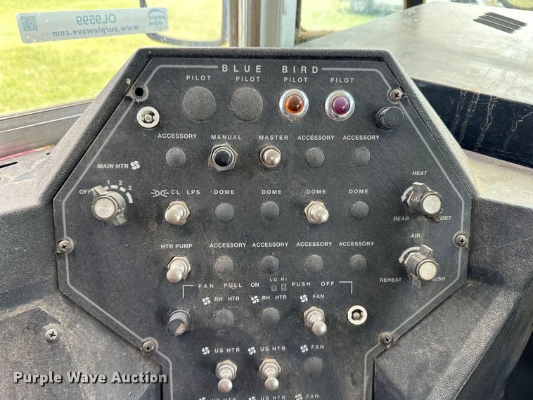 image for item OL9599 2000 Blue Bird 35PA school bus