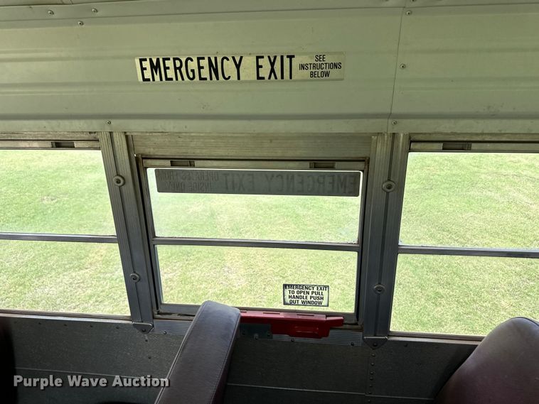 image for item OL9599 2000 Blue Bird 35PA school bus