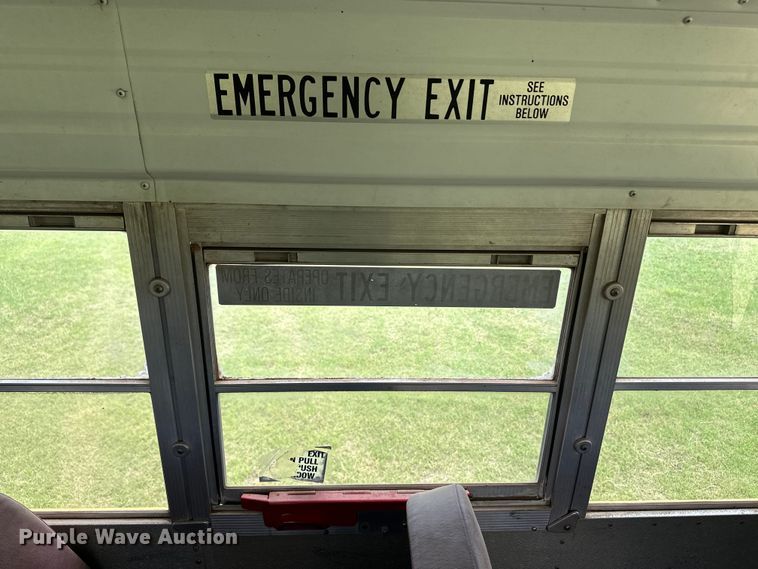 image for item OL9599 2000 Blue Bird 35PA school bus