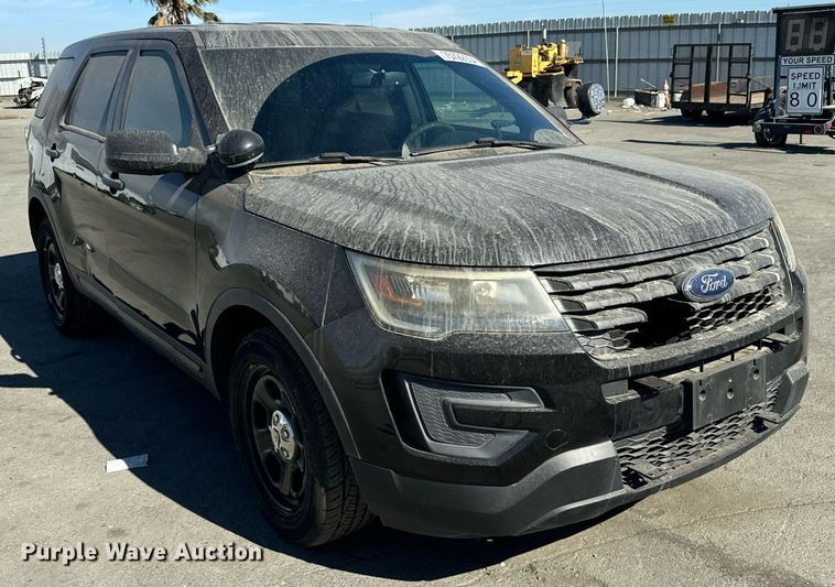 image for item YA0085 2016 Ford Explorer Police SUV