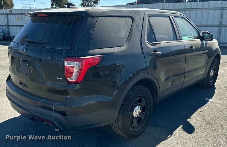 image for item YA0085 2016 Ford Explorer Police SUV