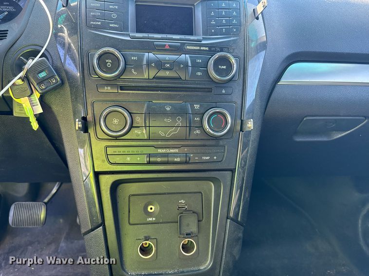 image for item YA0085 2016 Ford Explorer Police SUV