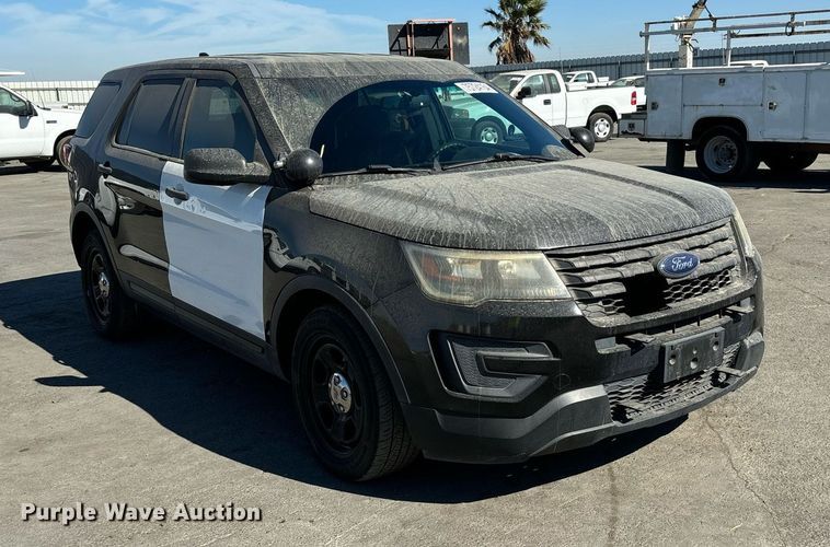 image for item YA0086 2016 Ford Explorer Police SUV