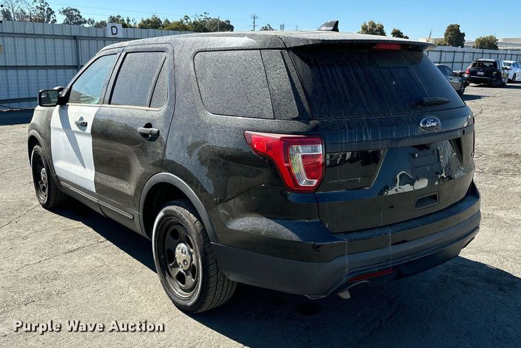 image for item YA0086 2016 Ford Explorer Police SUV