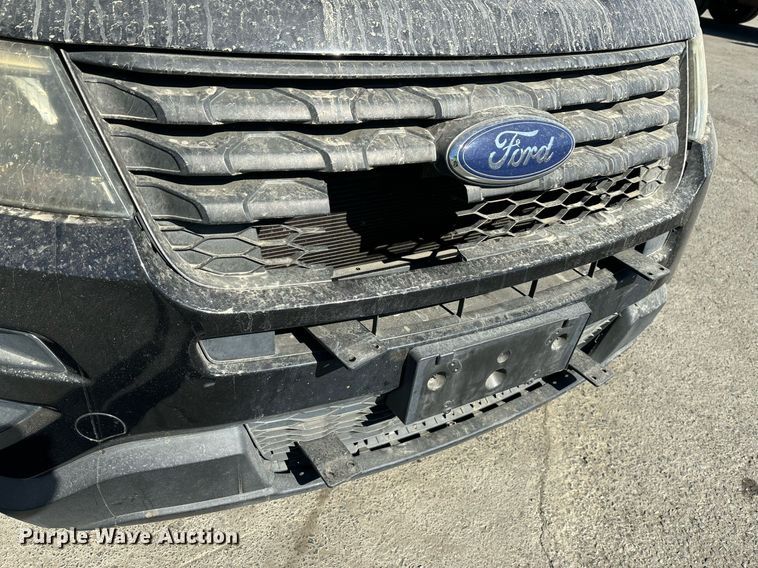 image for item YA0086 2016 Ford Explorer Police SUV