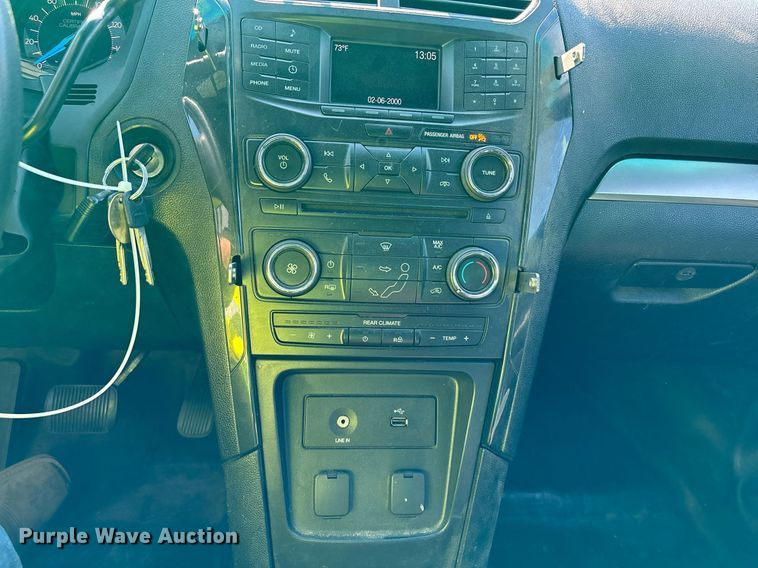 image for item YA0086 2016 Ford Explorer Police SUV