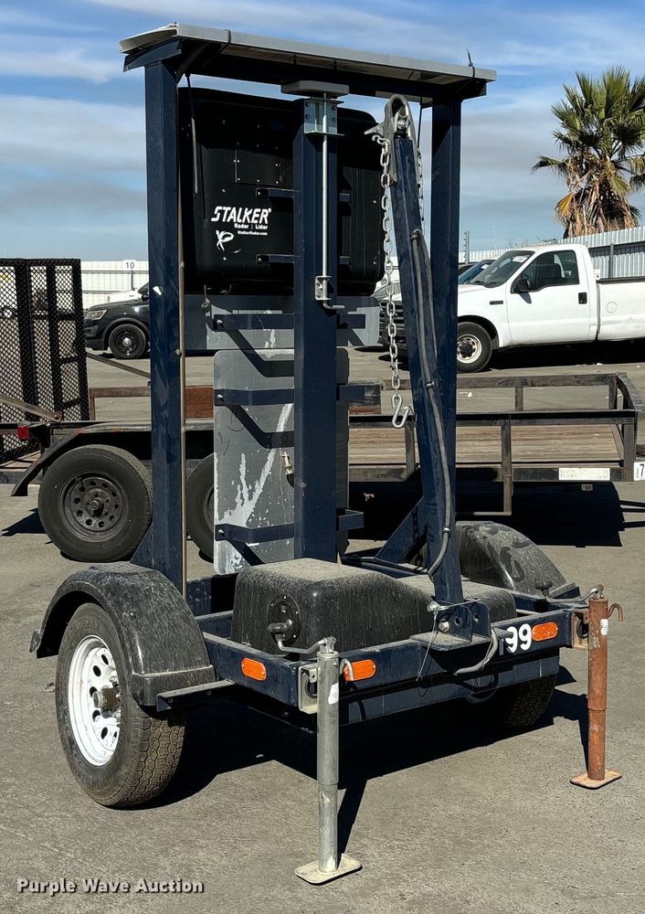 image for item YA0087 2021 Hill & Smith  radar trailer