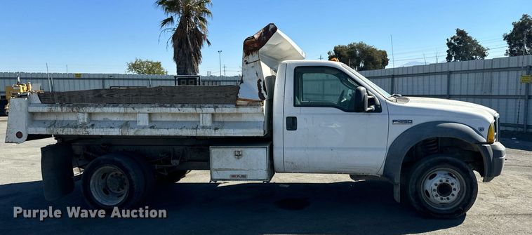 image for item YA0093 2006 Ford F450 Super Duty XL dump truck