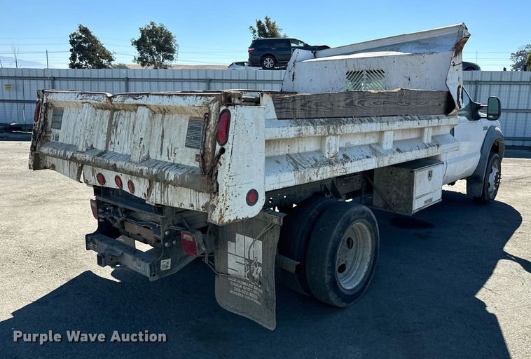 image for item YA0093 2006 Ford F450 Super Duty XL dump truck