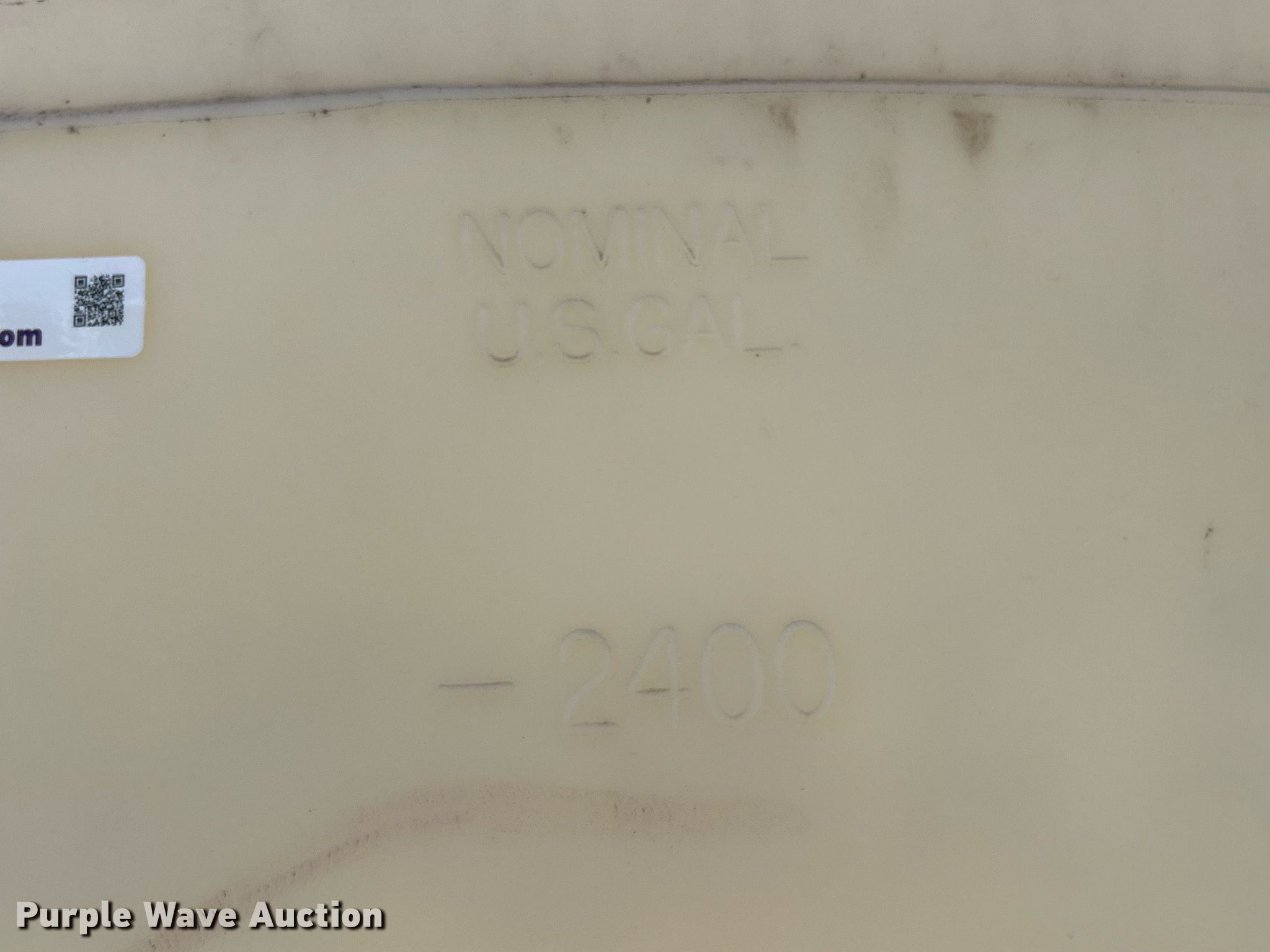 Poly Processing poly tank in Union, MO | Item EK3573 sold | Purple Wave