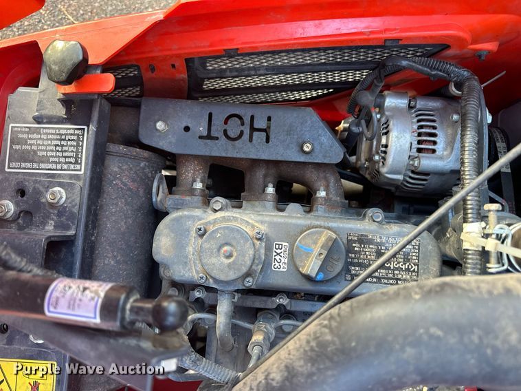 image for item DN0828 Kubota BX2370 MFWD tractor