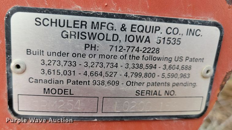 image for item DN3598 Schuler SRM 254 feed wagon