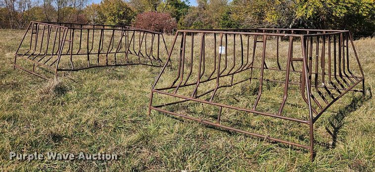 image for item DT7531 (2) hay bale feeders