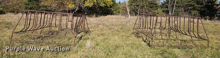 image for item DT7531 (2) hay bale feeders
