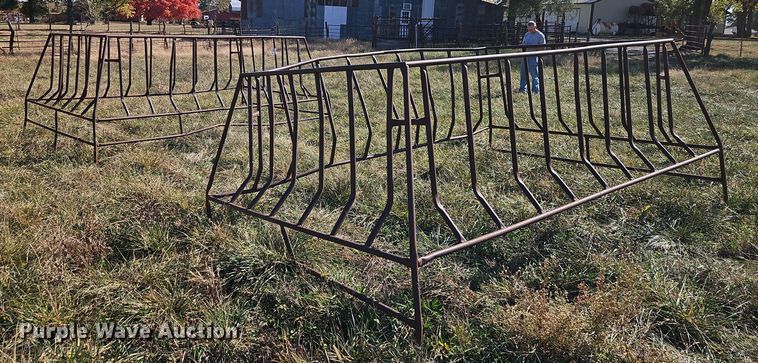 image for item DT7531 (2) hay bale feeders