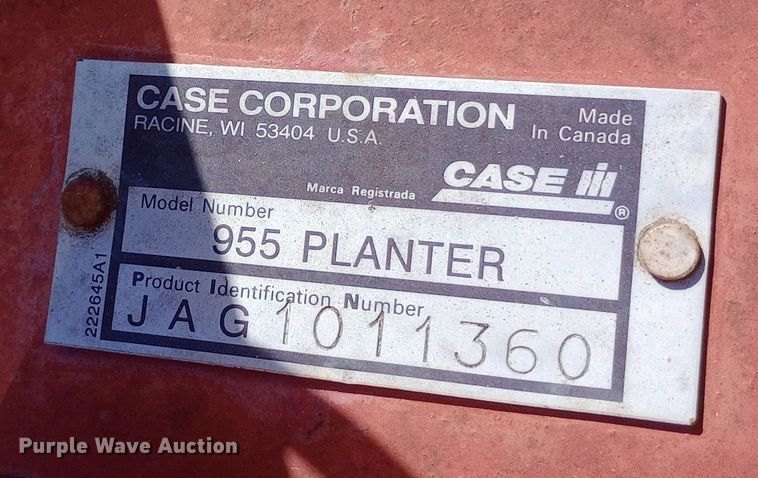 image for item DW0801 Case IH 955 planter