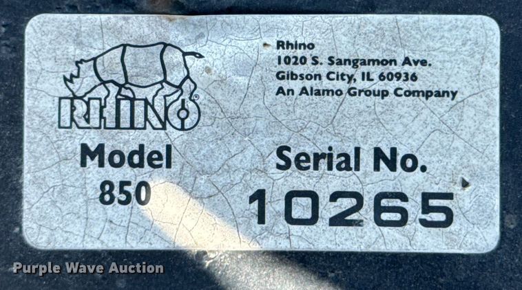 image for item DX1433 Rhino 850 blade