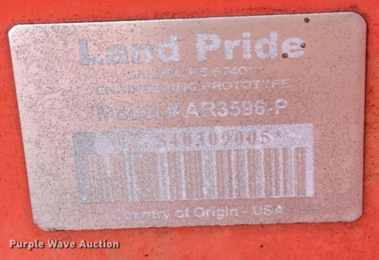 image for item DX3706 Land Pride AR3596-P aerator