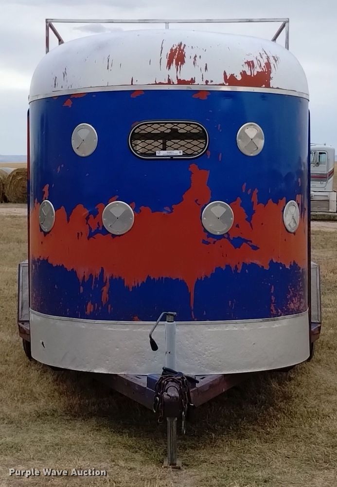 image for item EG9912 1989 Better Way Nebraska Inc 6X16 livestock trailer