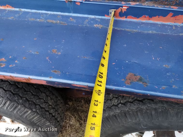 image for item EG9912 1989 Better Way Nebraska Inc 6X16 livestock trailer