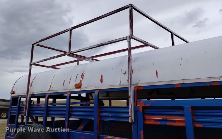 image for item EG9912 1989 Better Way Nebraska Inc 6X16 livestock trailer